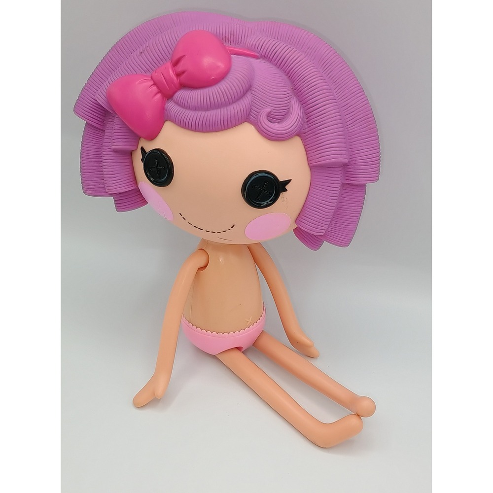 12" 2009 MGA Entertainment Pillow Featherbed Lalaloopsy Full Size Doll 3 - Picture 2 of 5